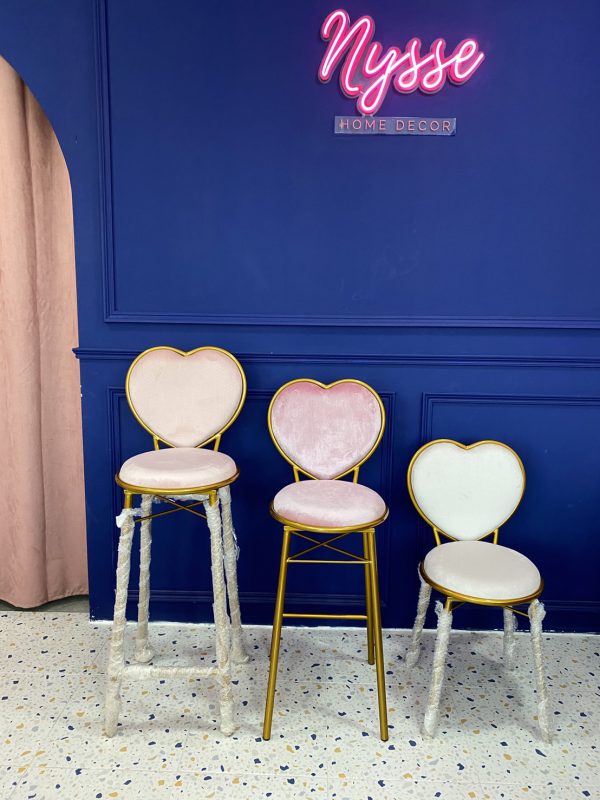 เก้าอี้มีพนักพิง Heart Chair - Image 5