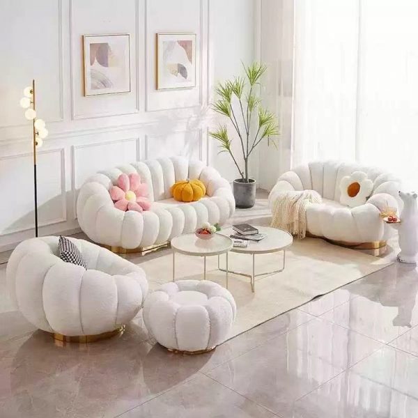 โซฟารุ่น Pumpkin Stainless base 180cm. - Image 24