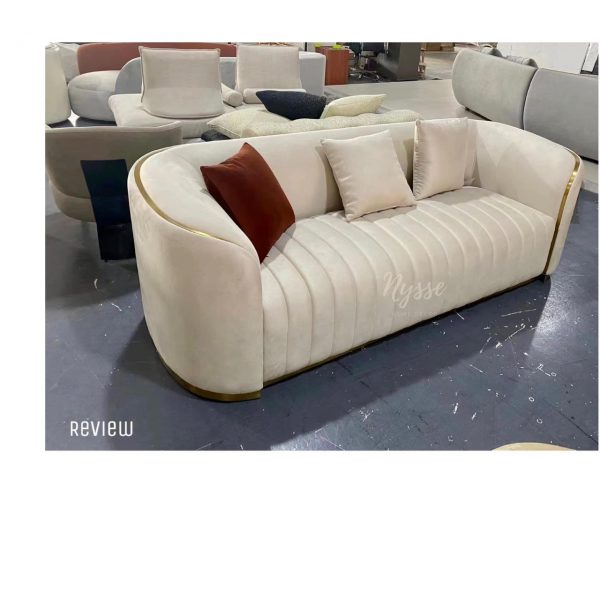 โซฟารุ่น Chopin Stainless Gold 160cm. - Image 6