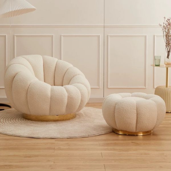 โซฟารุ่น Pumpkin Stainless base 180cm.